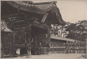 SHIBA TEMPLE GATE, TOKIO [TOKYO]